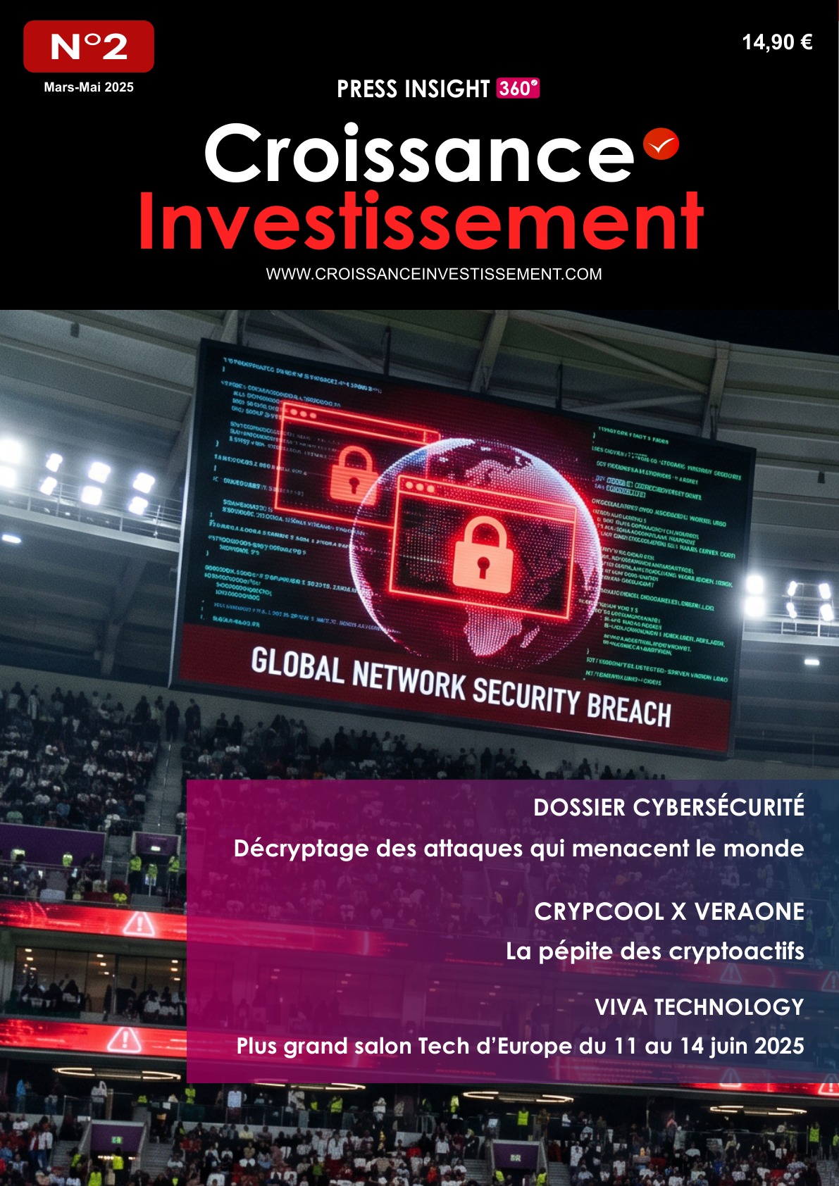 Couverture Croissance Investissement n&deg;2 &mdash; Dossier cybers&eacute;curit&eacute;